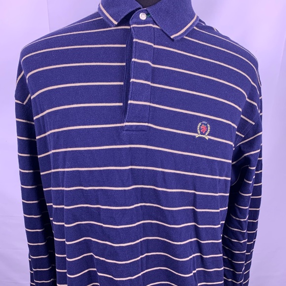 tommy hilfiger 90s rugby polo shirt